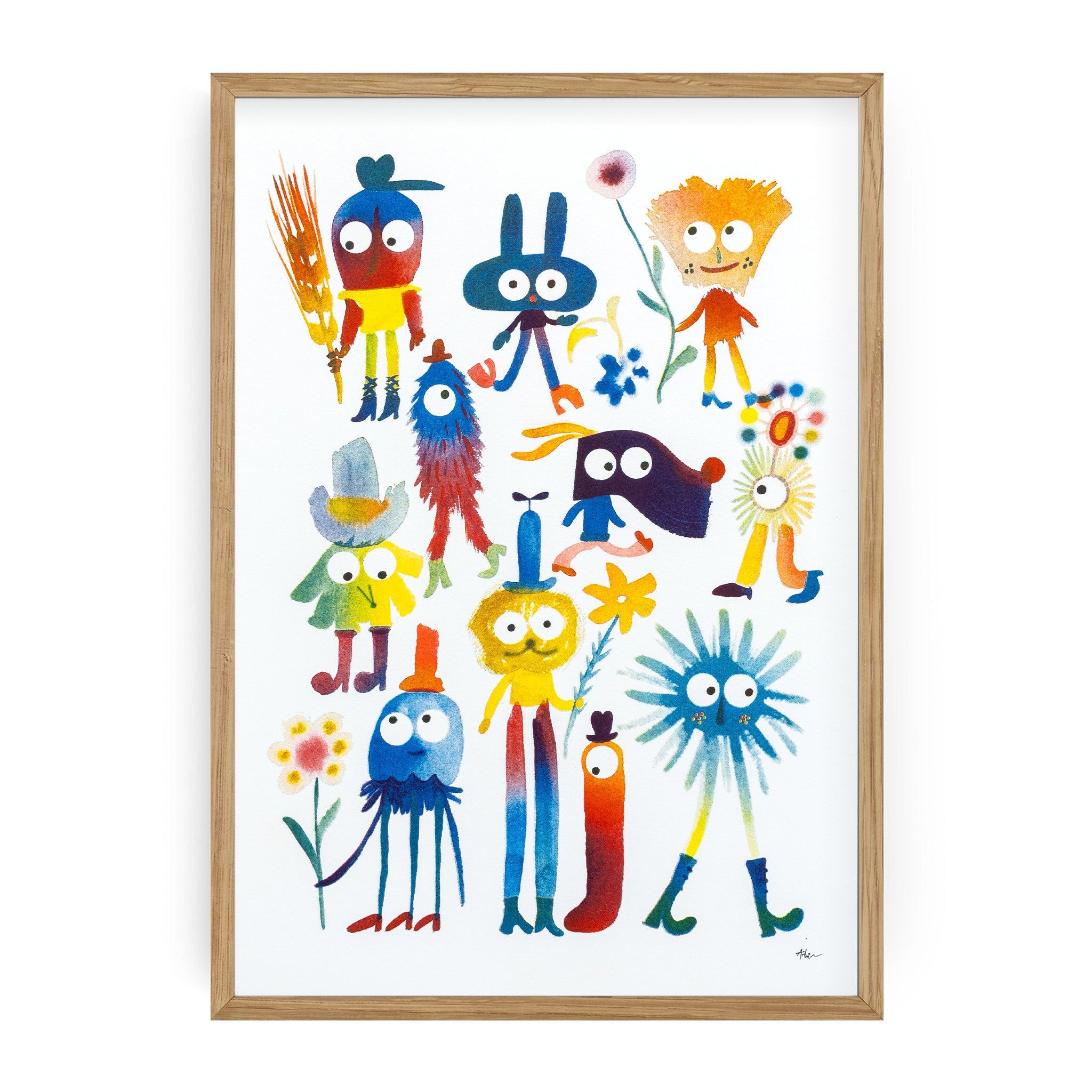 Riso Works - Watercolor Harvest – Studio Arhoj Store