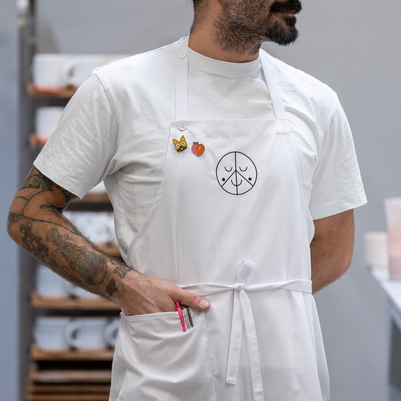 Studio Apron - White – Studio Arhoj Store