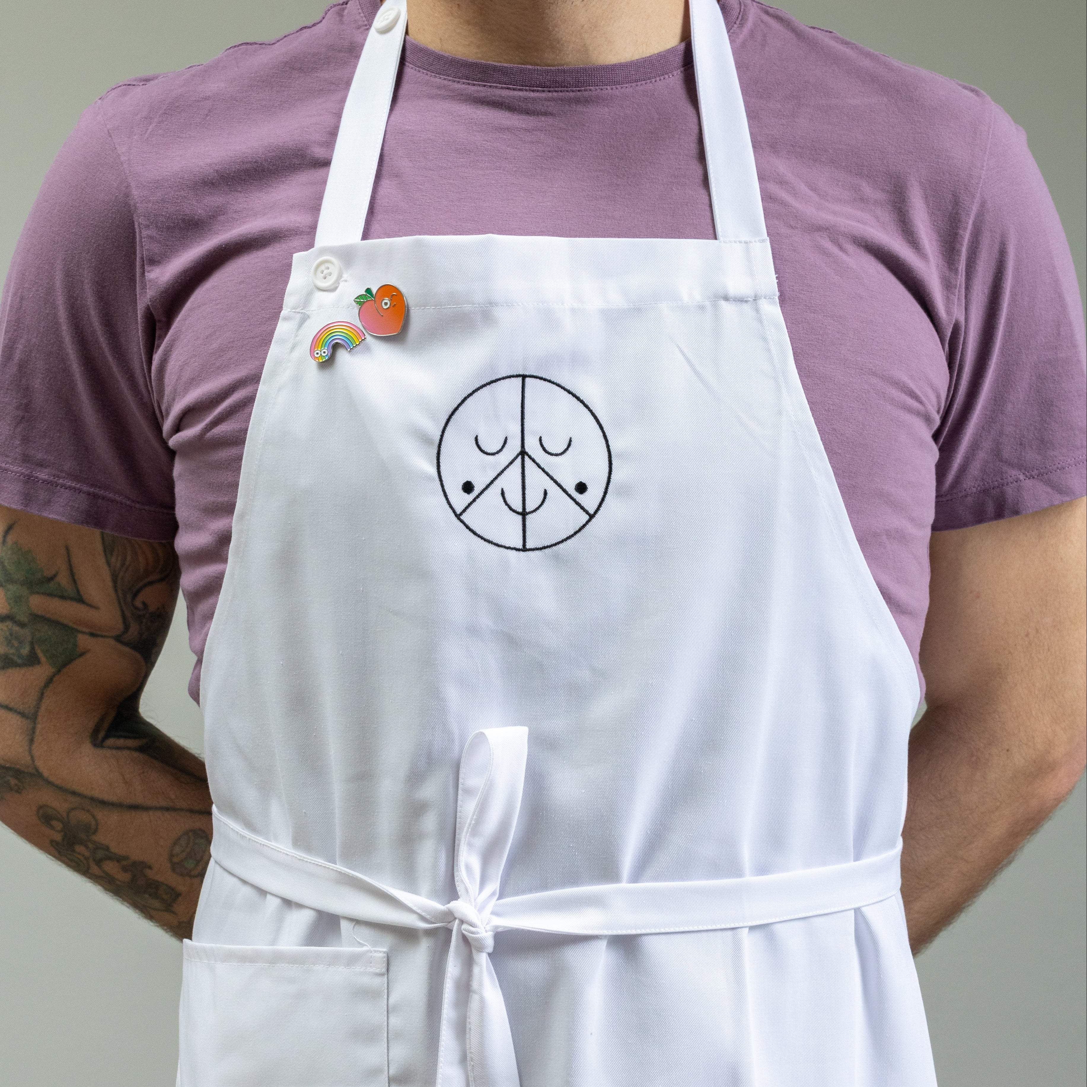 Studio Apron - White – Studio Arhoj Store