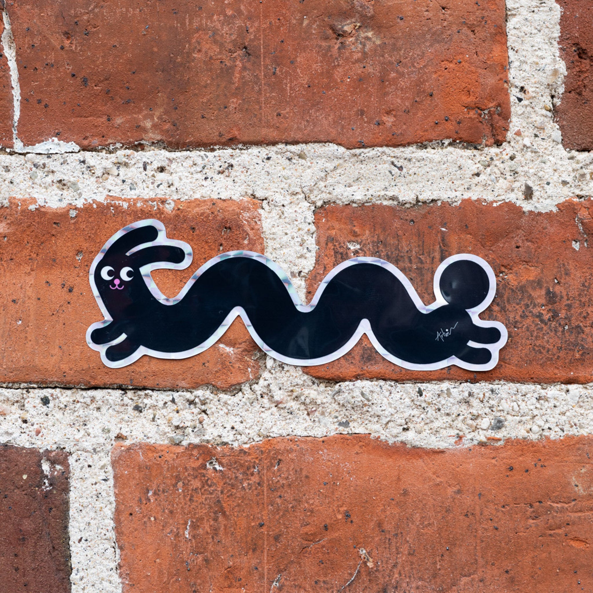 Stickie - Charcoal Bunny – Studio Arhoj Store