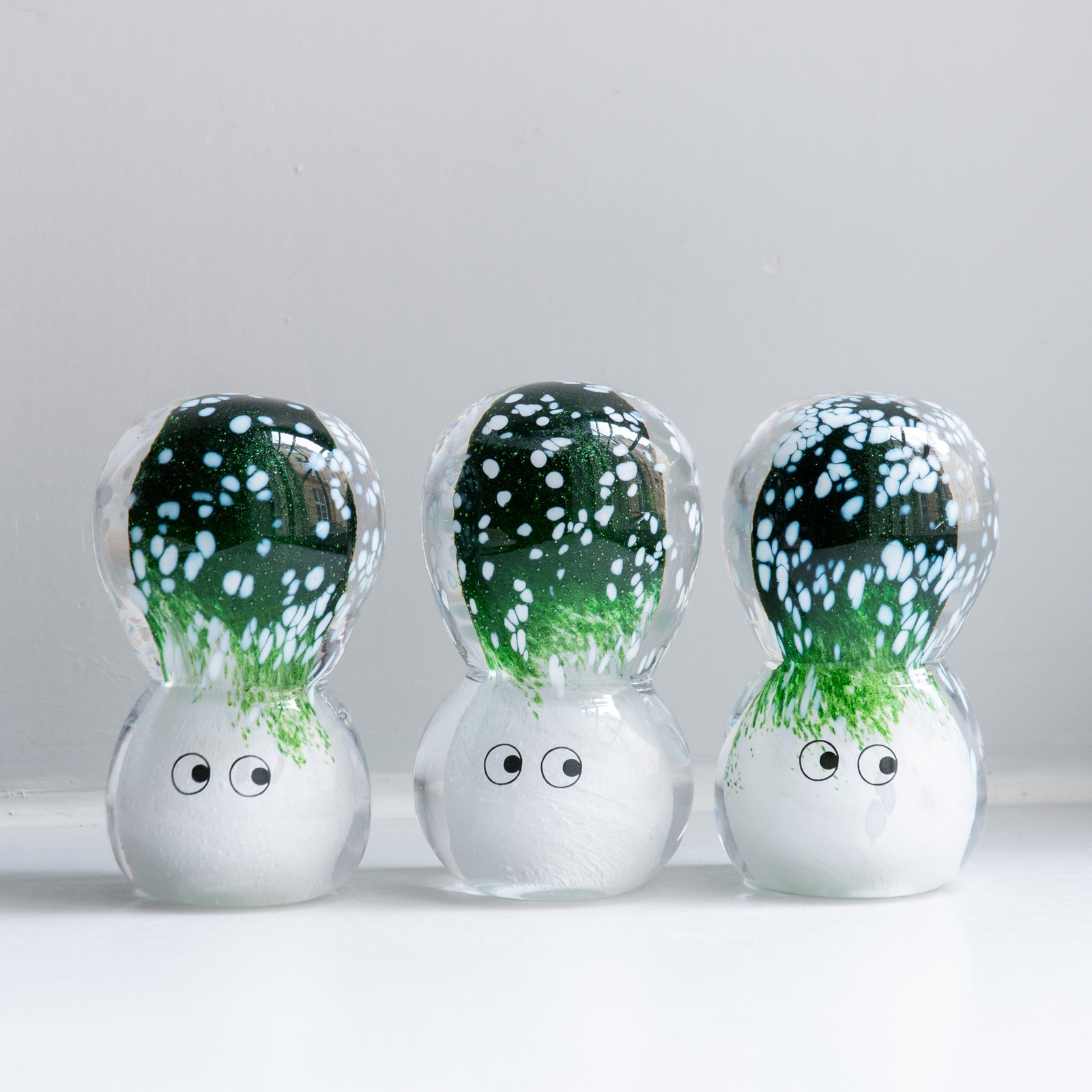 Studio Arhoj Crystal Blob キノコ型ガラスオブジェ Crystal Blob - Cool Breeze – Studio Arhoj Store