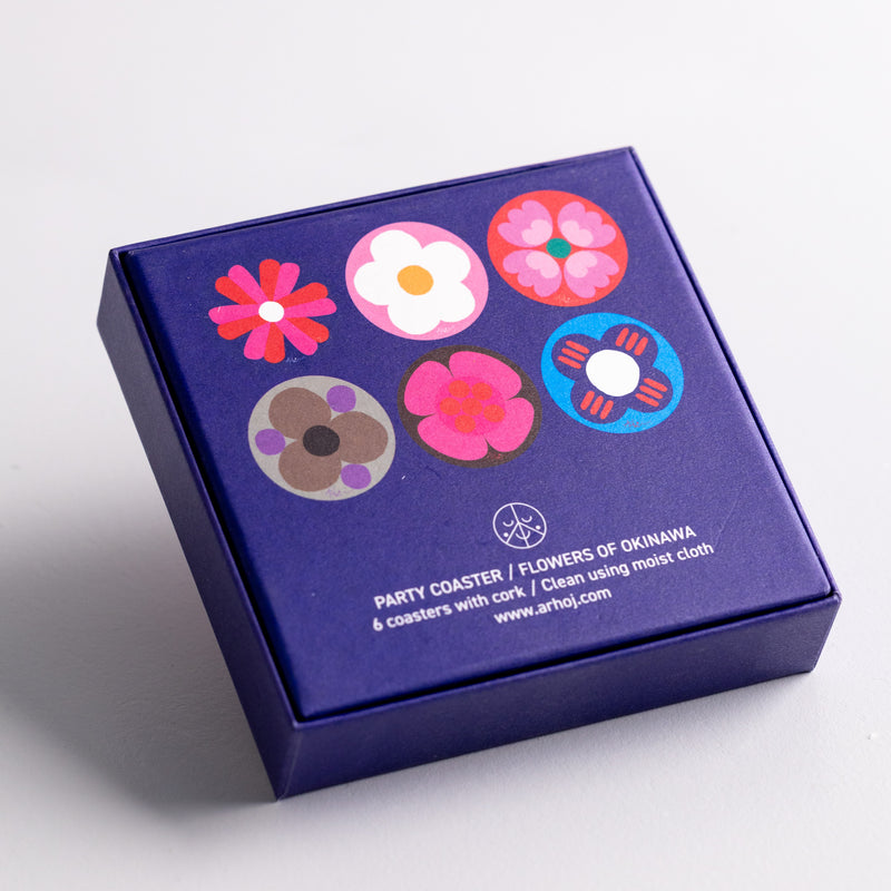 Party Coaster - Flowers of Okinawa – Studio Arhoj Store
