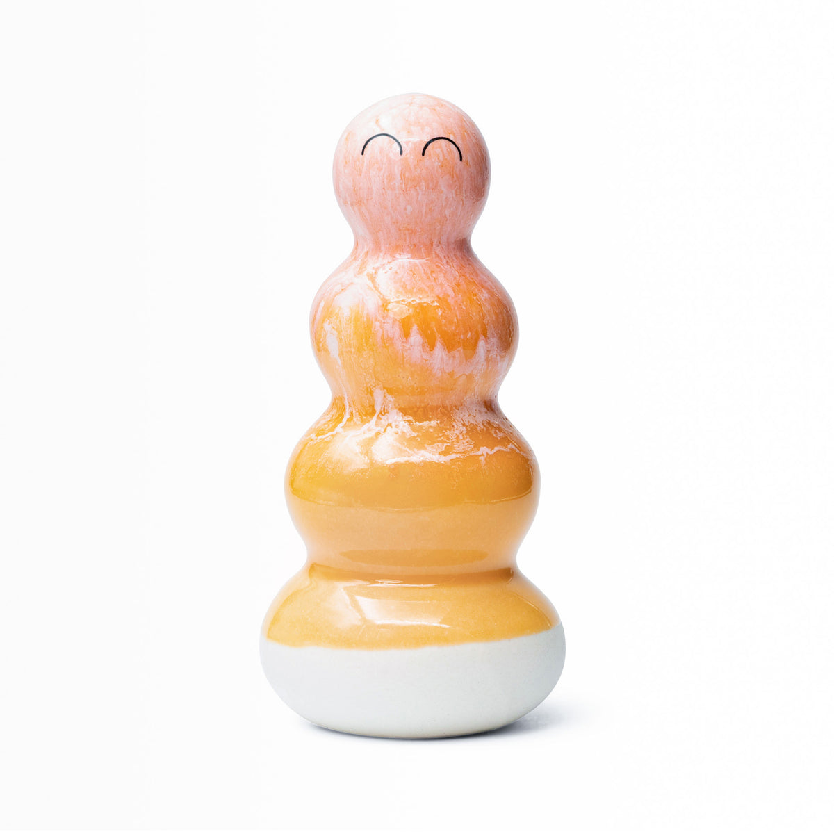 STUDIO ARHOJ FAMILIAカボチャ型ガラス置物 オレンジ Figurines – Tagged 