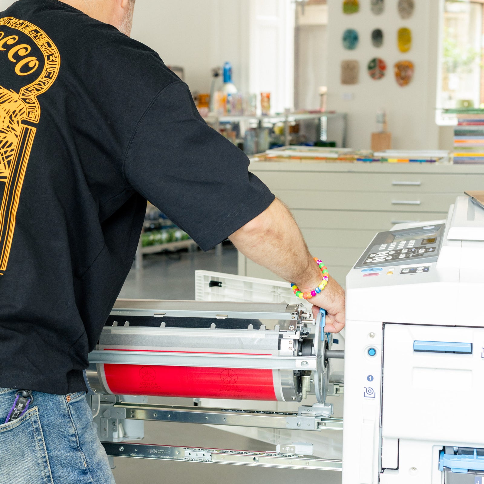 Riso Works - Neon Tiger – Studio Arhoj Store