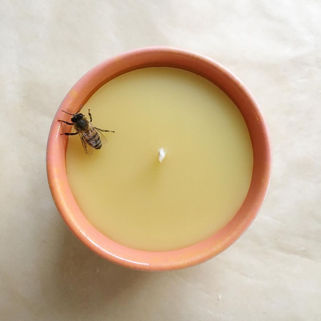 Beeswax Sip Candle
