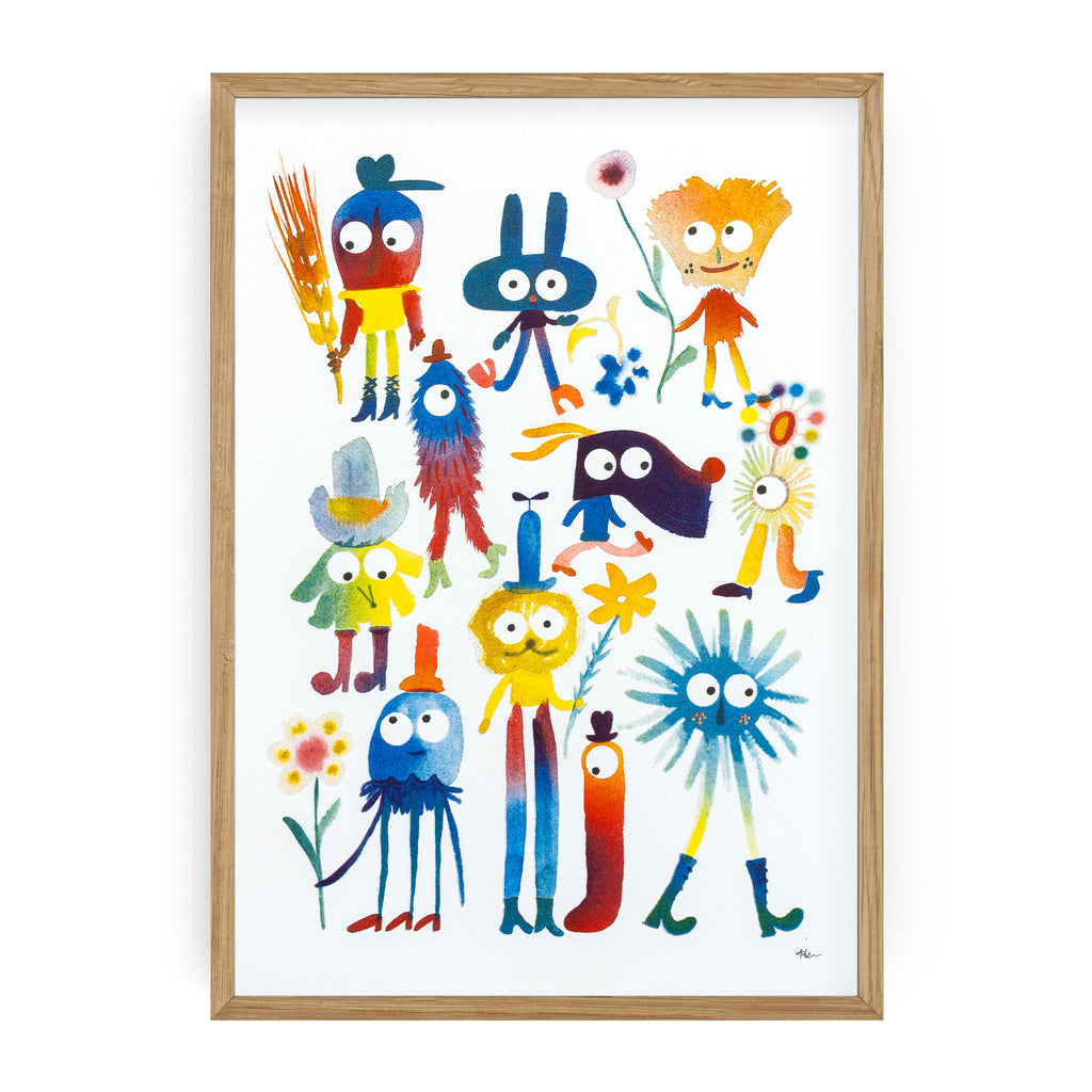 Riso Works - Watercolor Harvest – Studio Arhoj Store