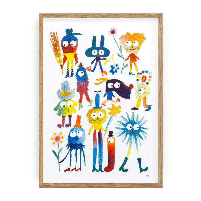 Riso Works - Watercolor Harvest – Studio Arhoj Store
