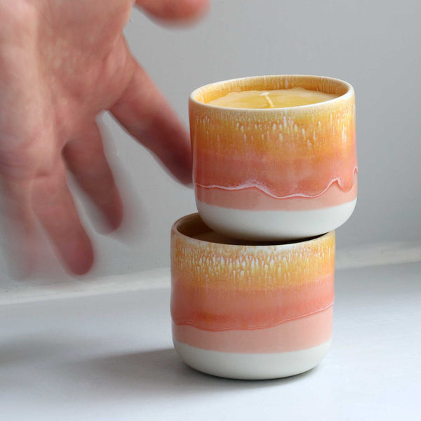 Beeswax Sip Candle