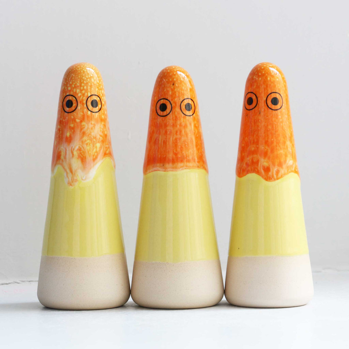 STUDIO ARHOJ FAMILIAカボチャ型ガラス置物 オレンジ Figurines – Tagged 