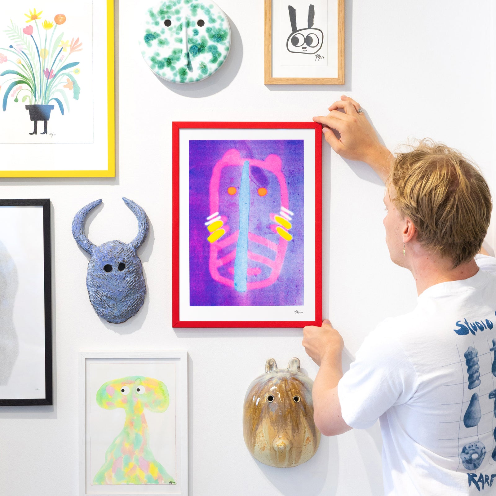 RiSaO＊ページ Riso Works - Neon Tiger – Studio Arhoj Store