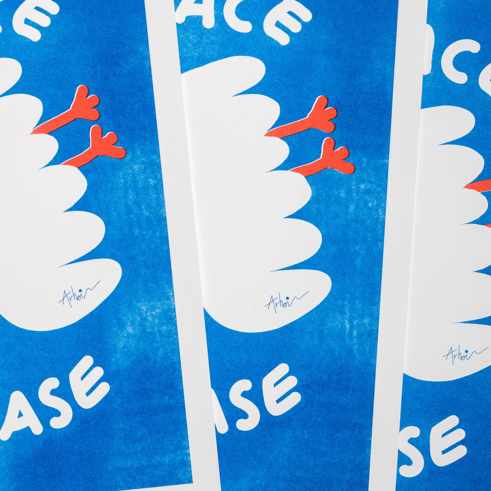 Riso Works - Peace Please – Studio Arhoj Store