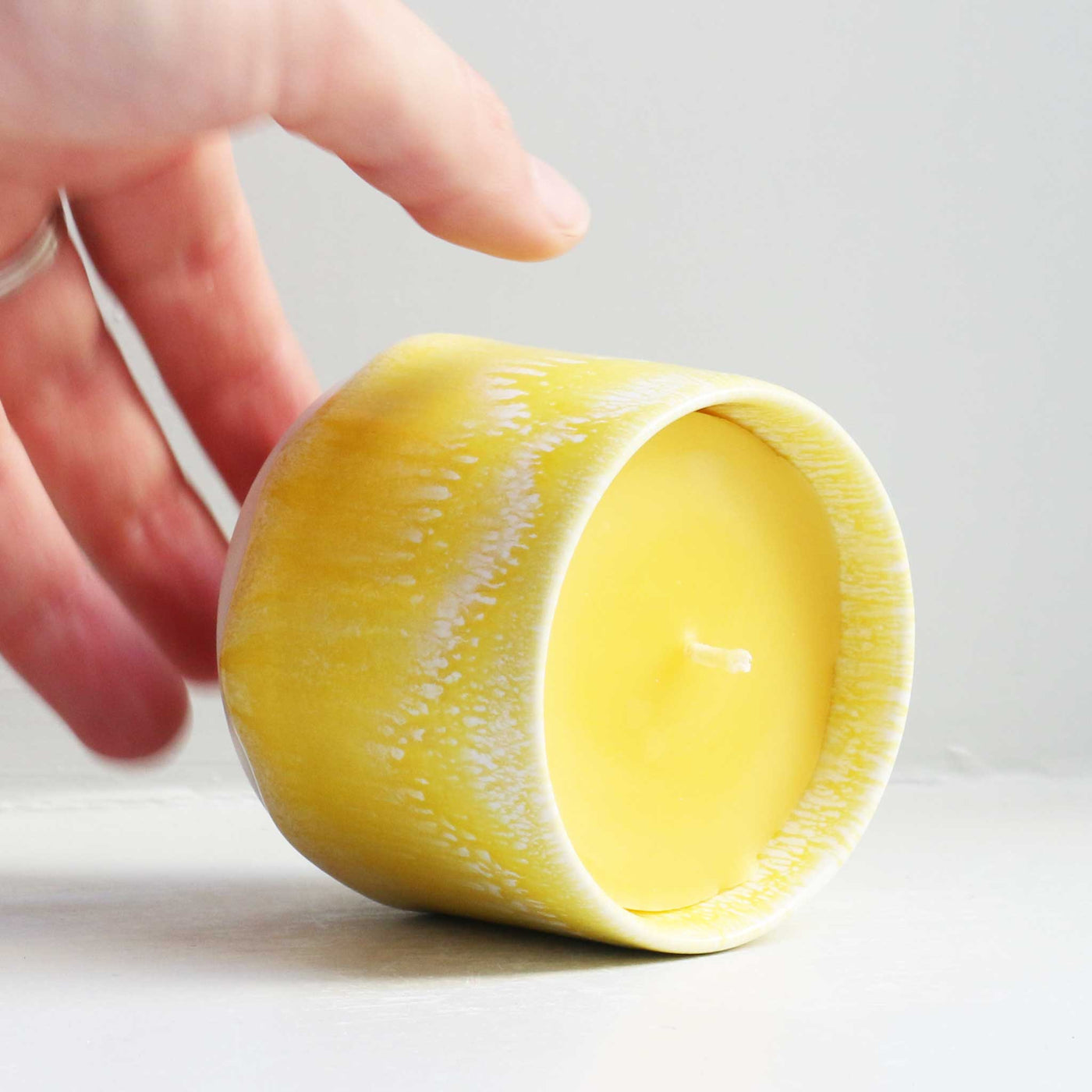 Beeswax Sip Candle