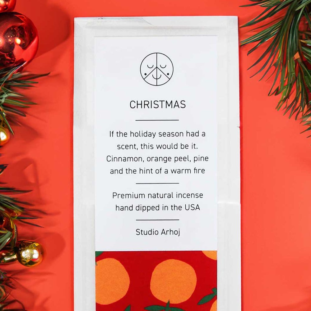 Arhoj Incense - Christmas - 10 Sticks – Studio Arhoj Store