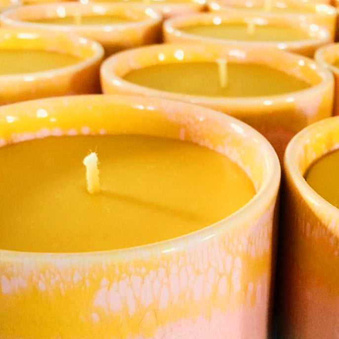 Beeswax Sip Candle