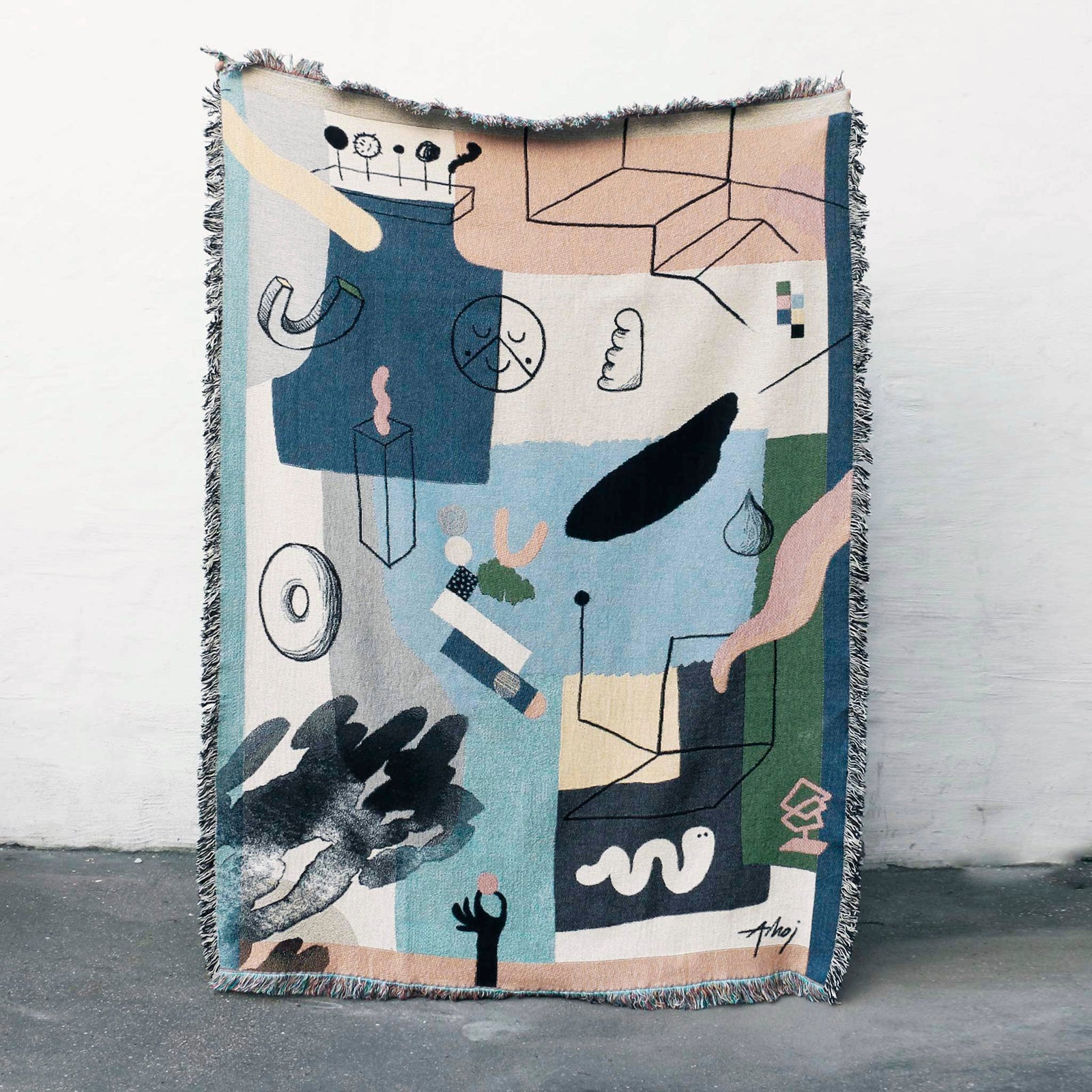 Throw Blanket - Museum – Studio Arhoj Store
